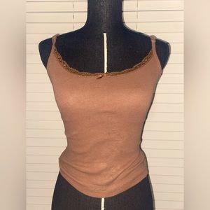 Brown Tank From Hollister Size M